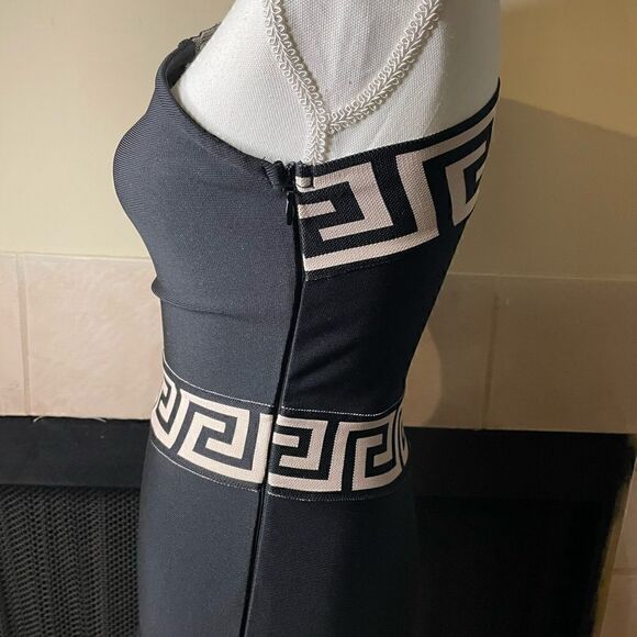 NWT Women’s Black/ Beige/One Shoulder/Bandage/Party/Formal Jumpsuit Size - Picture 5 of 11